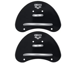 arena Finger Paddle Elite Palette Nuoto per Dita, Accessorio da Allenamento Piscina, Palette Piscina con Cinturini Regolabili, Palmo Scoperto