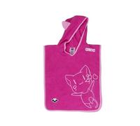 Arena Friends Poncho per Bambini, Fuchsia/Rosa, S