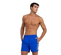 Arena Fundamentals Logo Boxer R Costume Uomo Mare e Piscina, Costume da Bagno in Morbido Tessuto Riciclato ad Asciugatura Rapida, Boxer Mare con Slip Interno in Mesh
