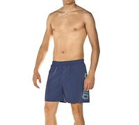 arena Fundamentals Logo Costume Uomo Mare e Piscina, Costume da Bagno in Morbido Tessuto ad Asciugatura Rapida, Boxer Mare con Slip Interno in Rete