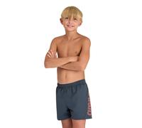 Arena Fundamentals Logo Jr Boxer R Asphalt-nespola Taglia: 6-7 | Costumi da Bagno Outlet | kids