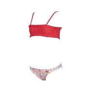ARENA G Sweetie Jr Bandeau - Set Bikini da Bambina, Bambina, 004190, Ibisco Rosa Multi, 140