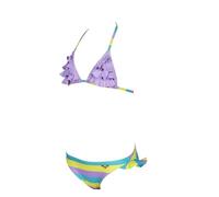 ARENA G Sweetie Jr Triangle Two Pieces - Bikini da Ragazza, Bambina, 004191, Lilac-Lilac Multi, 140