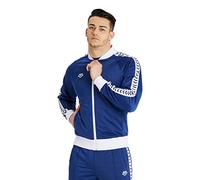 ARENA Giacca da Allenamento Relax IV Team con Cerniera su Tutta la Lunghezza, Blu Navy/Bianco/Blu Navy, S Uomo