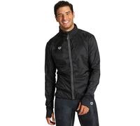 Arena Giacca da Corsa Uomo Giacca a Vento Running, Team Essential, Nero, M
