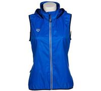 Arena gilet donna blu neon/nero l