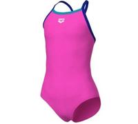 Arena Girl Swimsuit Light Drop Solid Pink/Neon Blue/Eyebl Junior 005919 988