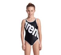 Arena Girls' Logo Swimsuit Black-white Taglia: 8-9 | Costumi da bagno Outlet | kids | Nero