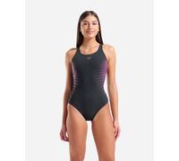 Arena Giulia Soft Curve Back W - Costume Piscina - Donna - Grigio 44