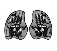 arena Hand Paddle Vortex Palette per Nuoto, Accessorio da Allena M Grigio Single
