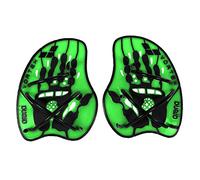 arena Hand Paddle Vortex Palette per Nuoto, Accessorio da Allenamento Piscina, Palette Piscina con Cinturini Regolabili, Senza PVC