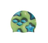Arena HD Cuffia da nuoto unisex in silicone elastico per adulti, per allenamento, sport acquatici, fitness, nuoto, protezione contro il cloro, a forma di stella, taglia unica