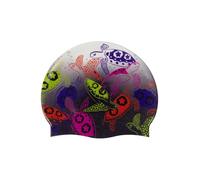Arena HD Cuffia da nuoto unisex in silicone elastico per adulti, per allenamento, sport acquatici, fitness, nuoto, protezione dal cloro, per uso frequente, tartarughe marine, taglia unica