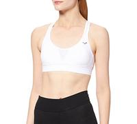 Arena Hera Reggiseno Sportivo con Coppa B a Sostegno Forte, Donna, Bianco, 5 IT