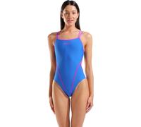 Arena Hyperflow costume donna blu/viola doppio incrocio S - UK32