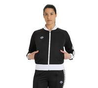 ARENA Icons Relax IV Team Giacca da Donna, Black-White-Black, Nero, M