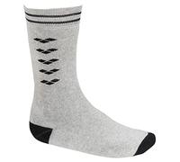 Arena Icons Socks Socks, Unisex - Adulto, medium grey melange-black, M