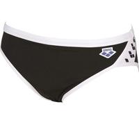Arena icons swim brief solid black/white s - uk32