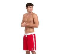 Arena Icons Team Stripe Unisex Bermuda Red-white Taglia: S | Pantaloncini da bagno Outlet | Uomo | Rosso
