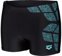 Arena Kikko Swim Short Black/Water 116cm