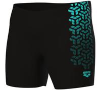 Arena Kikko V Swim Mid Jammer Costume Nero/Acqua S UK32