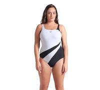 arena Liliana U Back Costume Intero Donna Coppa B, Costume da Bagno Modellante Shapewear, Tecnologia Power Mesh e Tessuto Sensitive Fabrics Resistente al Cloro, Coppe Rimovibili e Spalline Regolabili