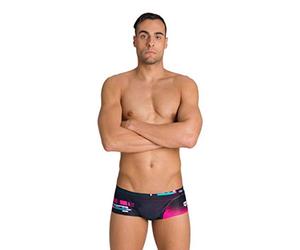 Arena M Arena One Debug Low Waist Short Shorts, Uomo, Black Multi, 46