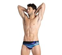 Arena M Flashing Lights Brief Brief, Uomo, black-royal multi, 44
