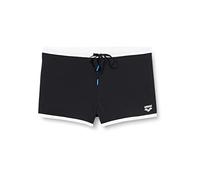 Arena M FUNDAMENTALS BORDERS Short, Costume da Bagno Uomini, Black-White, 6