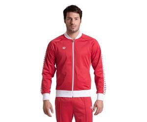 Arena M Relax Iv Team Jacket Red-white-red Taglia: S | Bomber Outlet | Uomo | Rosso
