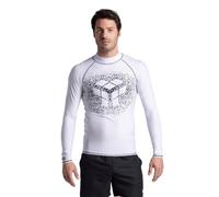 ARENA Maglia a Maniche Lunghe da Uomo Graphic con Protezione UV