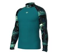 Arena Maglia a Maniche Lunghe da Uomo Rash Allover con Protezione UV