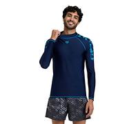 Arena Maglia a Maniche Lunghe da Uomo Rash Graphic con Protezione UV