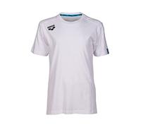 ARENA Maglietta Team Junior Panel T-Shirt, Bianco, 12 Anni Unisex-Adulto