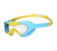 Occhialini Arena Spider Mask blu giallo con lente traspirante bambini