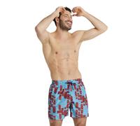 Arena Men's Beach Boxer Allover Red Multi Taglia: XL | Pantaloncini da bagno Outlet | Uomo | Rosso