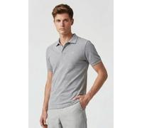 Arena Men's Poloshirt Solid Cotton Piquet Medium Grey Heather-whit Taglia: S | Polo Outlet | Uomo | Grigio