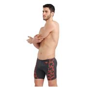 Arena Men's Swim Mid Jammer Graphic Asphalt Taglia: 100 | Pantaloncini da bagno Outlet | Uomo |