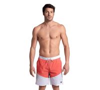 Arena Men's Team Stripe Bermuda Panel White-calypso Coral-bl Taglia: L | Outlet | Uomo | Bianco