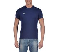 ARENA Men's Team Stripe T-Shirt, Blu Navy, Bianco, Blu Navy (Us), M Uomo