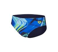 ARENA Men's Visual Waves Swim Briefs Costume a Slip Uomo (Pacco da 1)