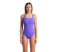 Arena Milena Wing Back Costume Intero Donna Coppa B, Costume da Bagno Modellante Shapewear, Tecnologia Power Mesh e Tessuto Sensitive Fabrics Resistente al Cloro, Coppe Fisse e Spalline Regolabili