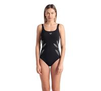 Arena Milena Wing Back Costume Intero Donna Coppa B, Costume da Bagno Modellante Shapewear, Tecnologia Power Mesh e Tessuto Sensitive Fabrics Resistente al Cloro, Coppe Fisse e Spalline Regolabili