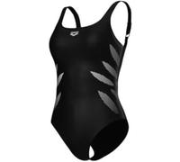 Arena Milena Wing Back XXL - UK40, Costume da bagno, Nero