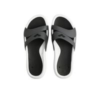 ARENA Nina, Sandali Donna, Bianco Grigio Scuro Nero, 40 EU