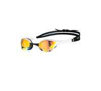 arena Occhialini Nuoto - Cobra Ultra Swipe Mirror - Yellow Copper - Bianco taglia unica