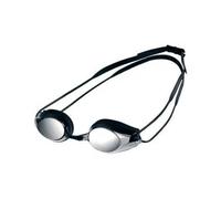 ARENA Tracks Mirror Occhialini Nuoto da Gara Unisex Adulto, Occhialini Piscina con Protezione UV, 4 Ponti Nasali Intercambiabili, Guarnizioni in Silicone, Lenti con Trattamento Anti-Appannamento