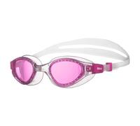 Occhialini Arena Cruiser Evo bianco con lenti rosa bambini