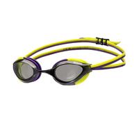 ARENA Occhialini da nuoto unisex per adulti, in pitone, per uomini e donne, per nuotatori competitivi, anti-appannamento, lenti non specchiate, massimo comfort, colore: fumo/prugna/lime artico
