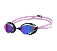 ARENA Occhialini da nuoto unisex Python Racing, per uomini e donne, anti-appannamento, nessuna perdita, massimo comfort, doppia cinghia, lenti a specchio/non a specchio